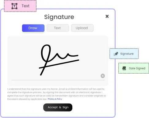 Sign documents online with Inkfree