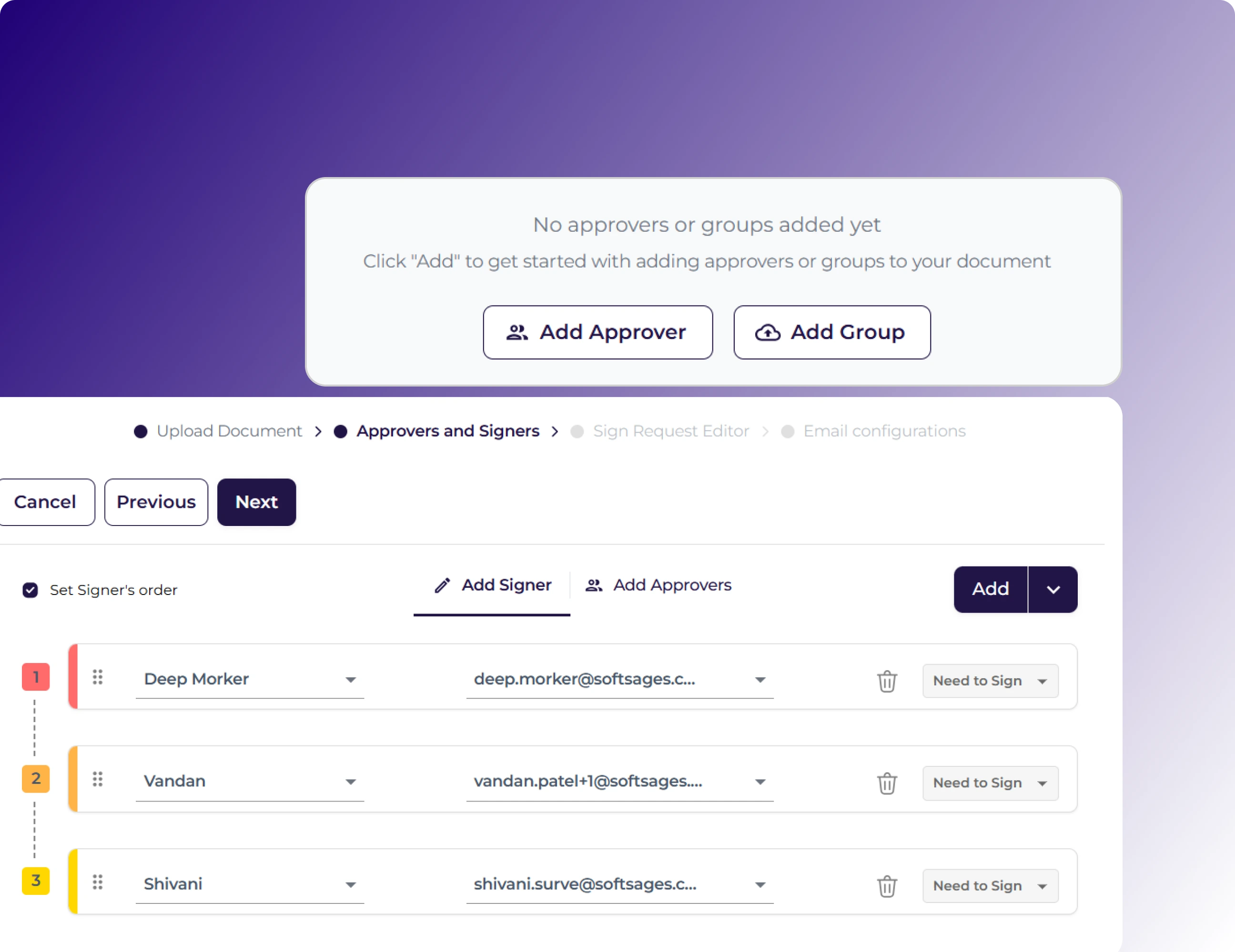 Features preview