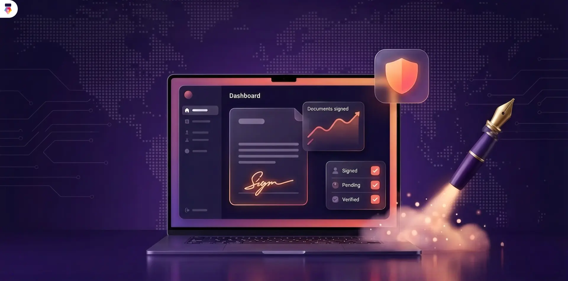 Complete guide to electronic signatures for businesses with secure digital document signing